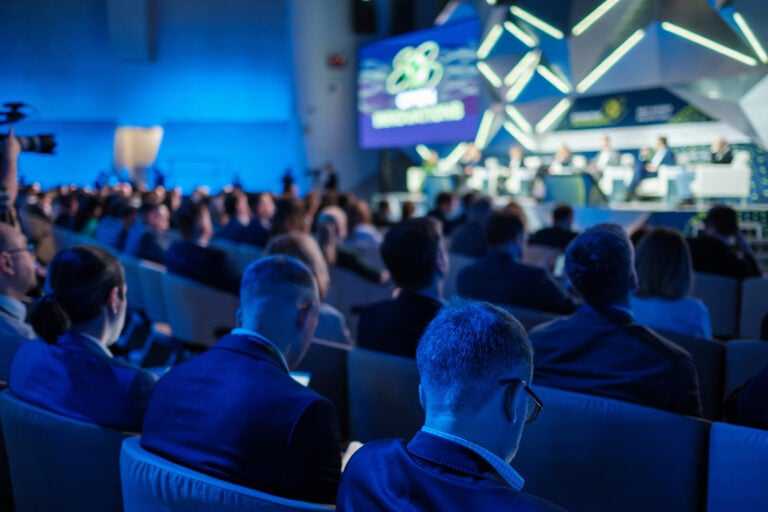 Attendees at a conference