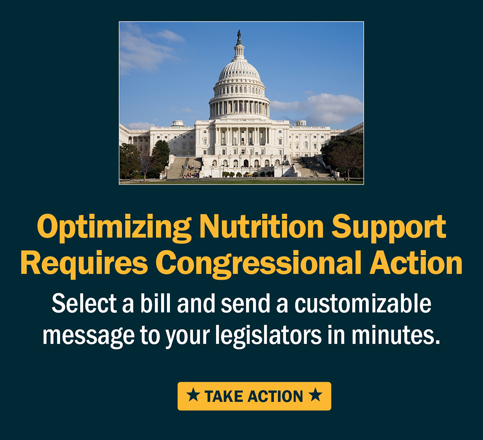 Optimizing Nutrition Support Requires Congressional Action